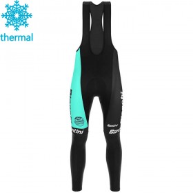 Collant à Bretelles 2020 Bianchi Countervail Hiver Thermal Fleece N001